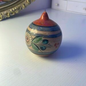 Mexican Tonala pottery ornament